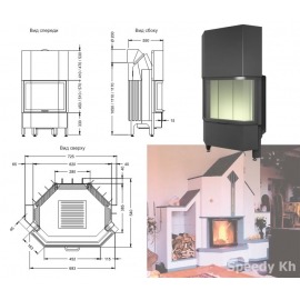 Топка дровяная Spartherm Speedy Kh - Фото